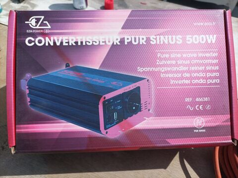 convertisseur pour camping car sinus 500 watts 
et rallonge 60 Saint-Michel-en-l'Herm (85)