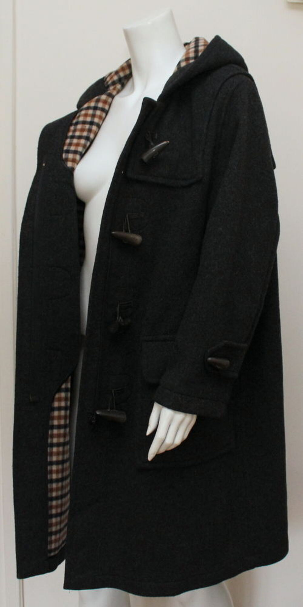 Manteau Duffle Anthracite AQUASCUTUM T.M Vêtements