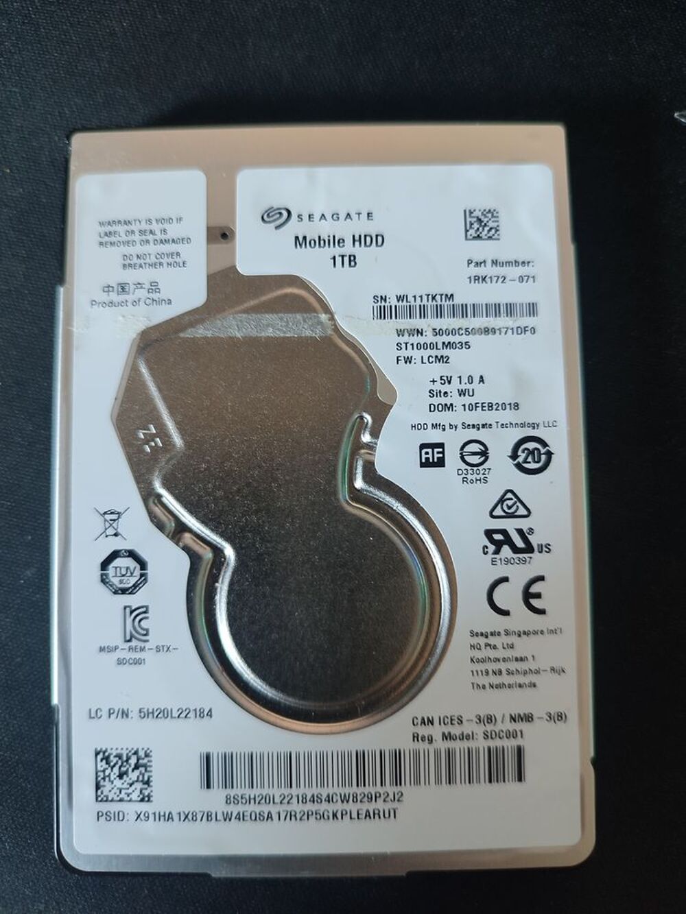 Hdd 1To Matériel informatique