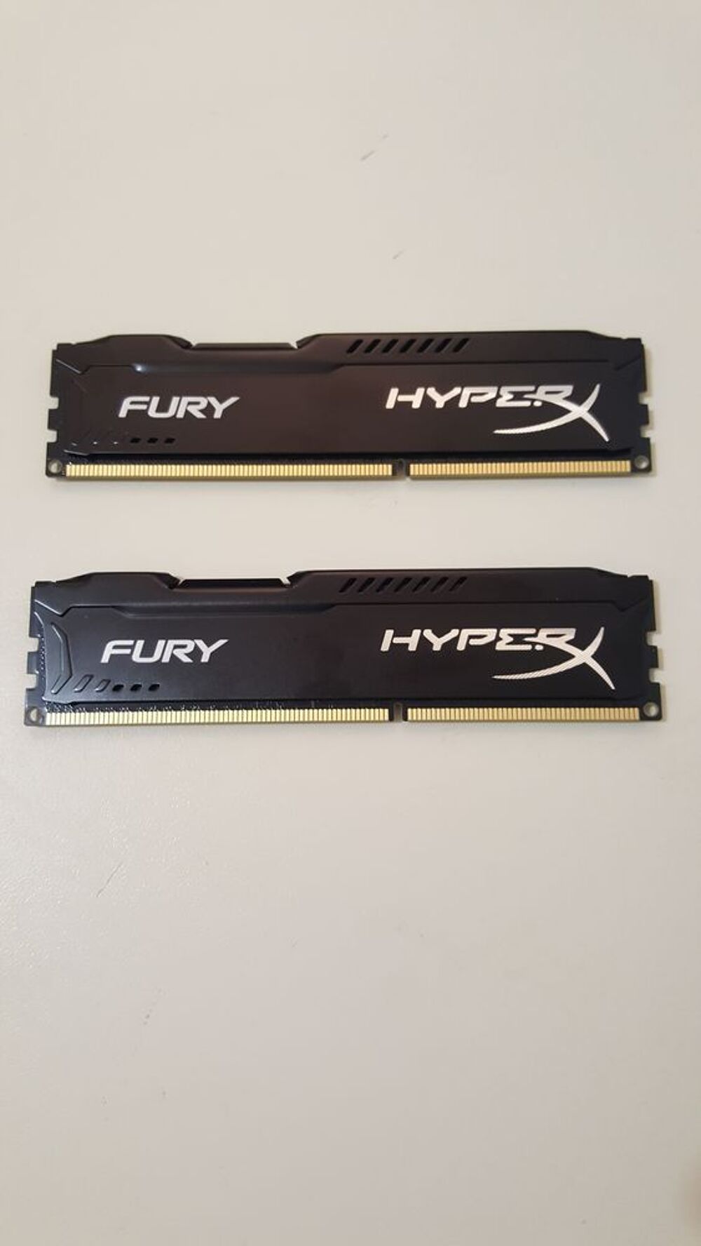 Kingston HyperX FURY 2 x 4GO PC3-12800 1600MH HX316C10FBK2/8 Matériel informatique