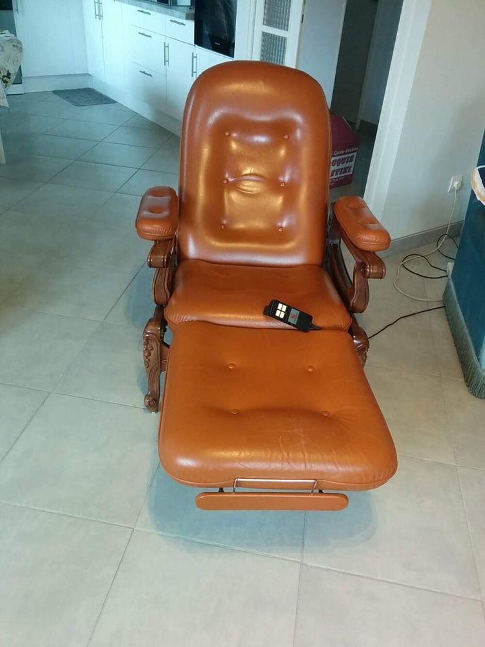 Fauteuil cuir electrique Meubles