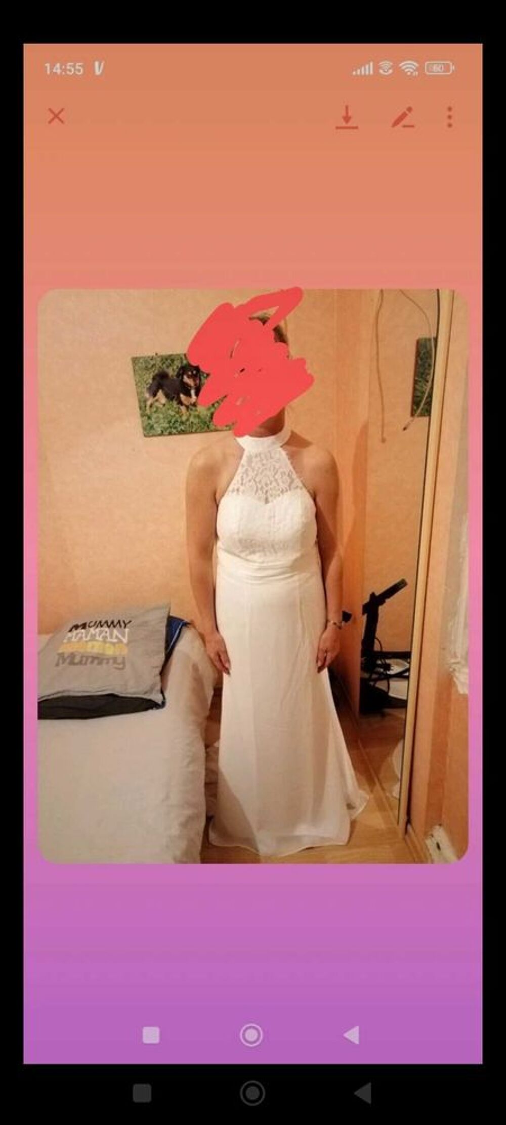Robe de mari&eacute;e neuve Vêtements