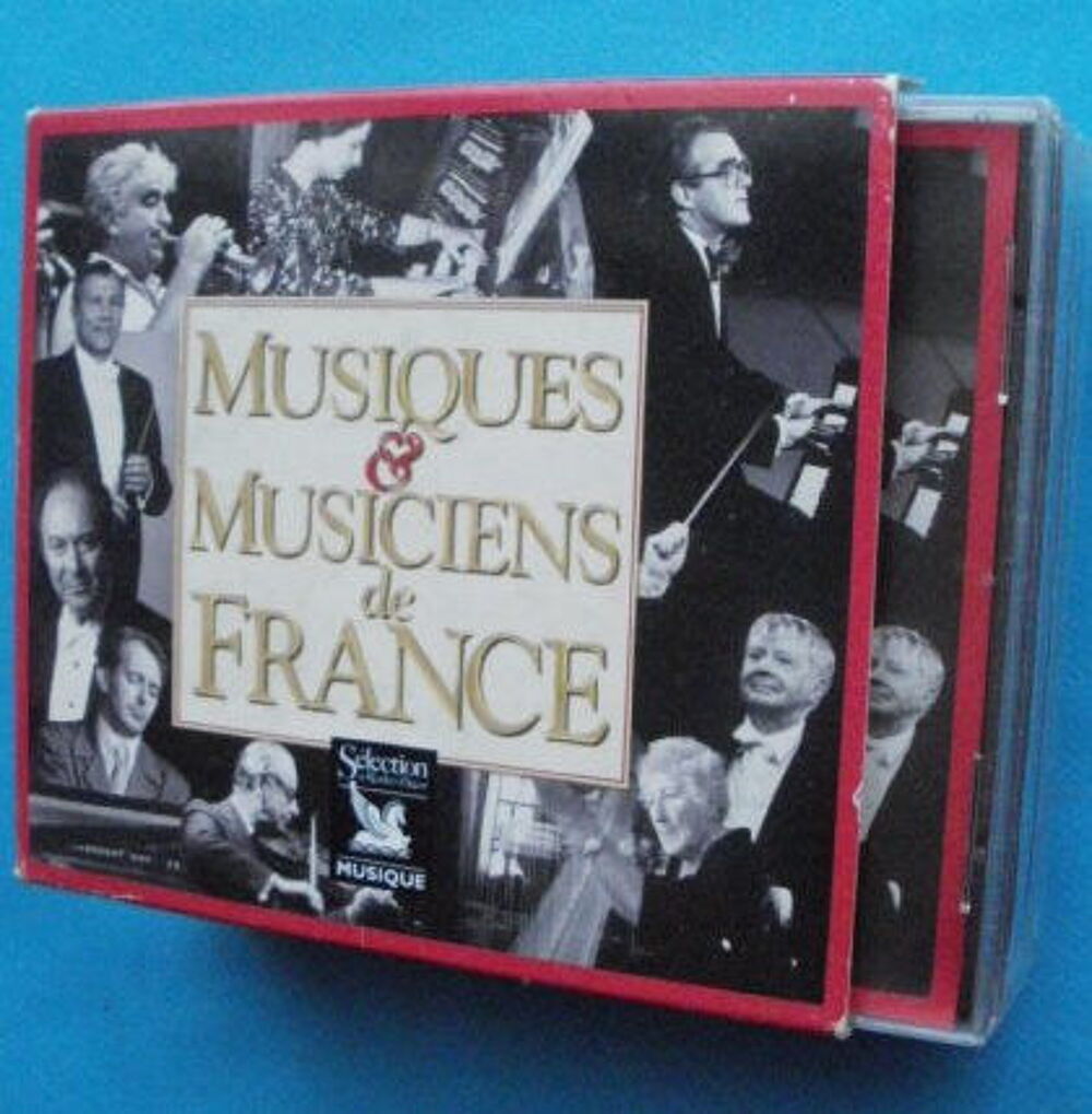Coffret 5 CD Musiques et musiciens de France Audio et hifi