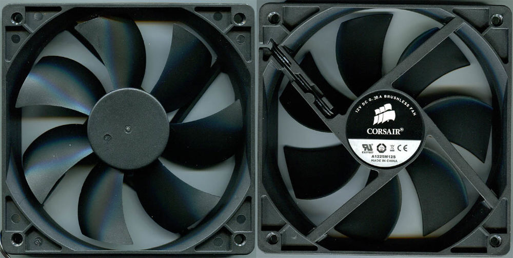 Ventilateur bo&icirc;tier noir-Corsair A1225m12s -120mm -3 broches Matériel informatique