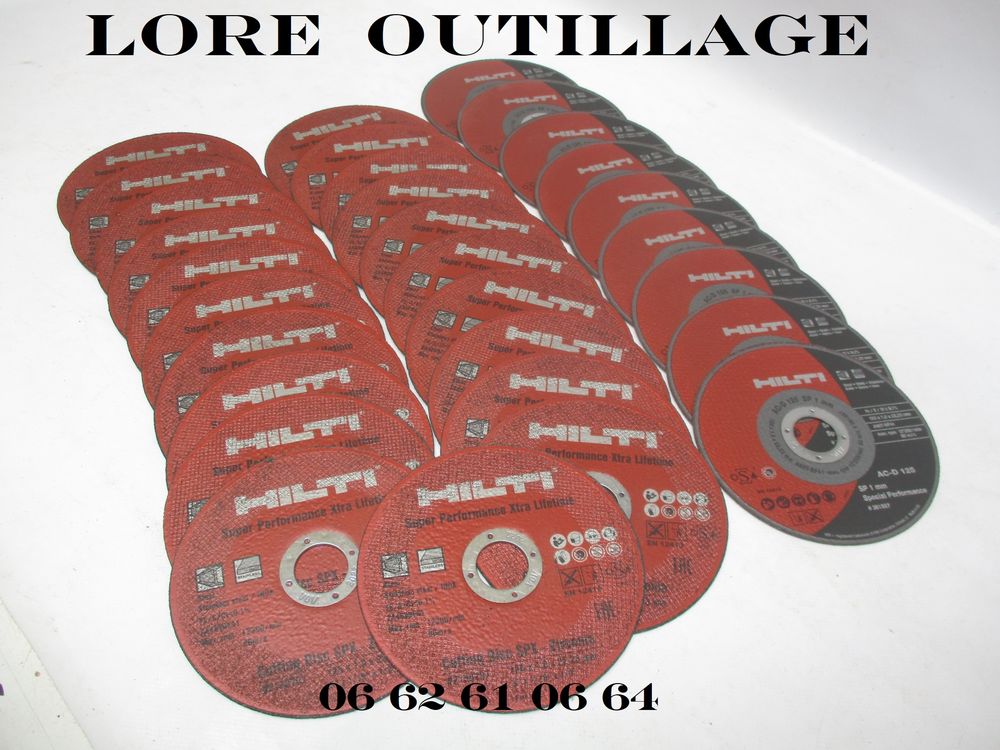 HILTI 30 disques &agrave; m&eacute;taux 125 mm Bricolage