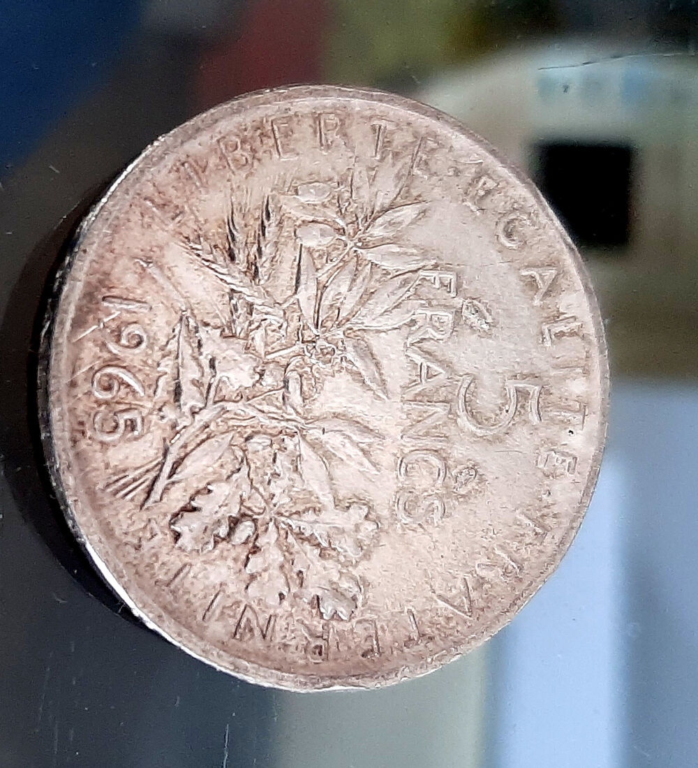 Lot de 3 pi&egrave;ces en argent 10 Francs et 5 Francs 