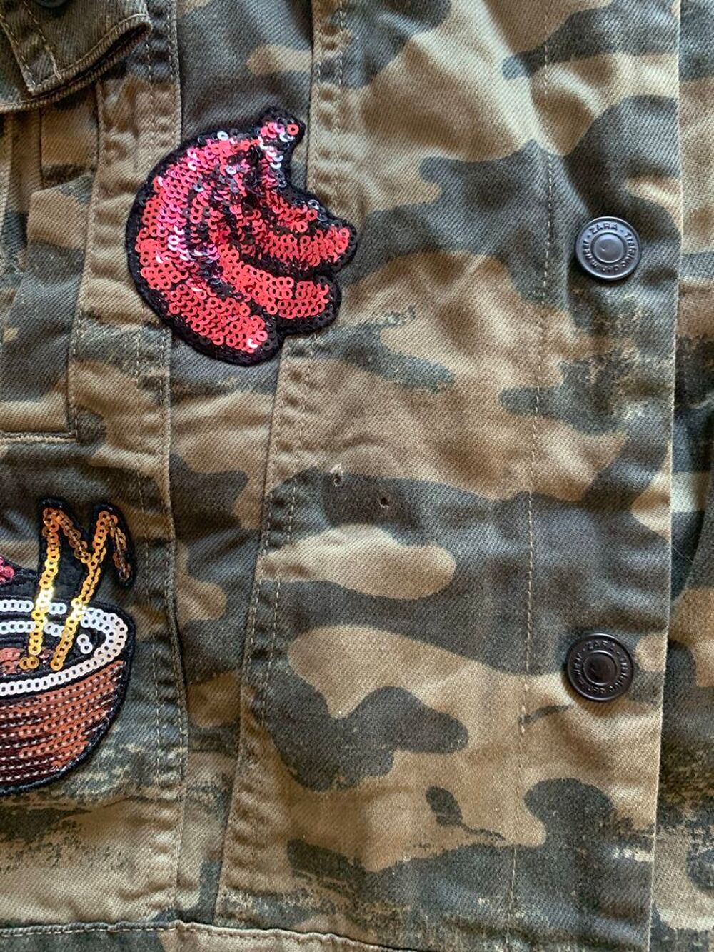 veste militaire pour femme Vêtements