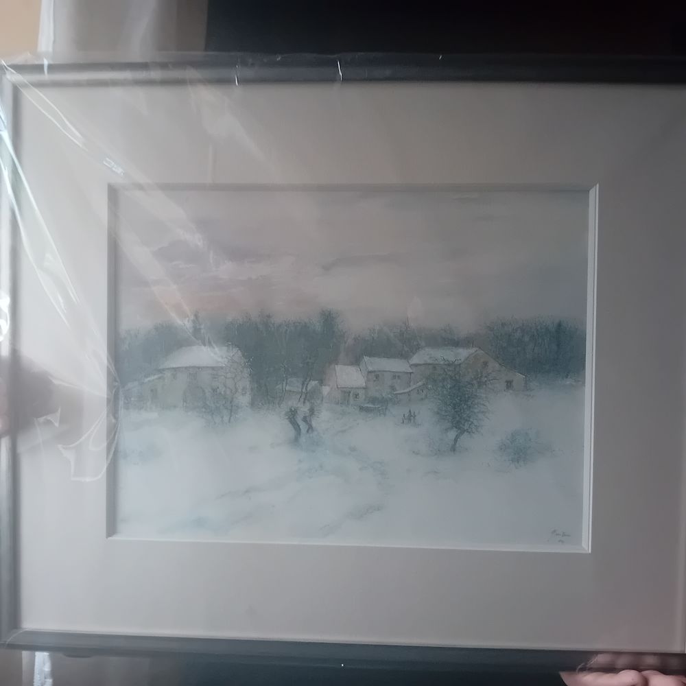 Tableau dessin peintre Gantner 