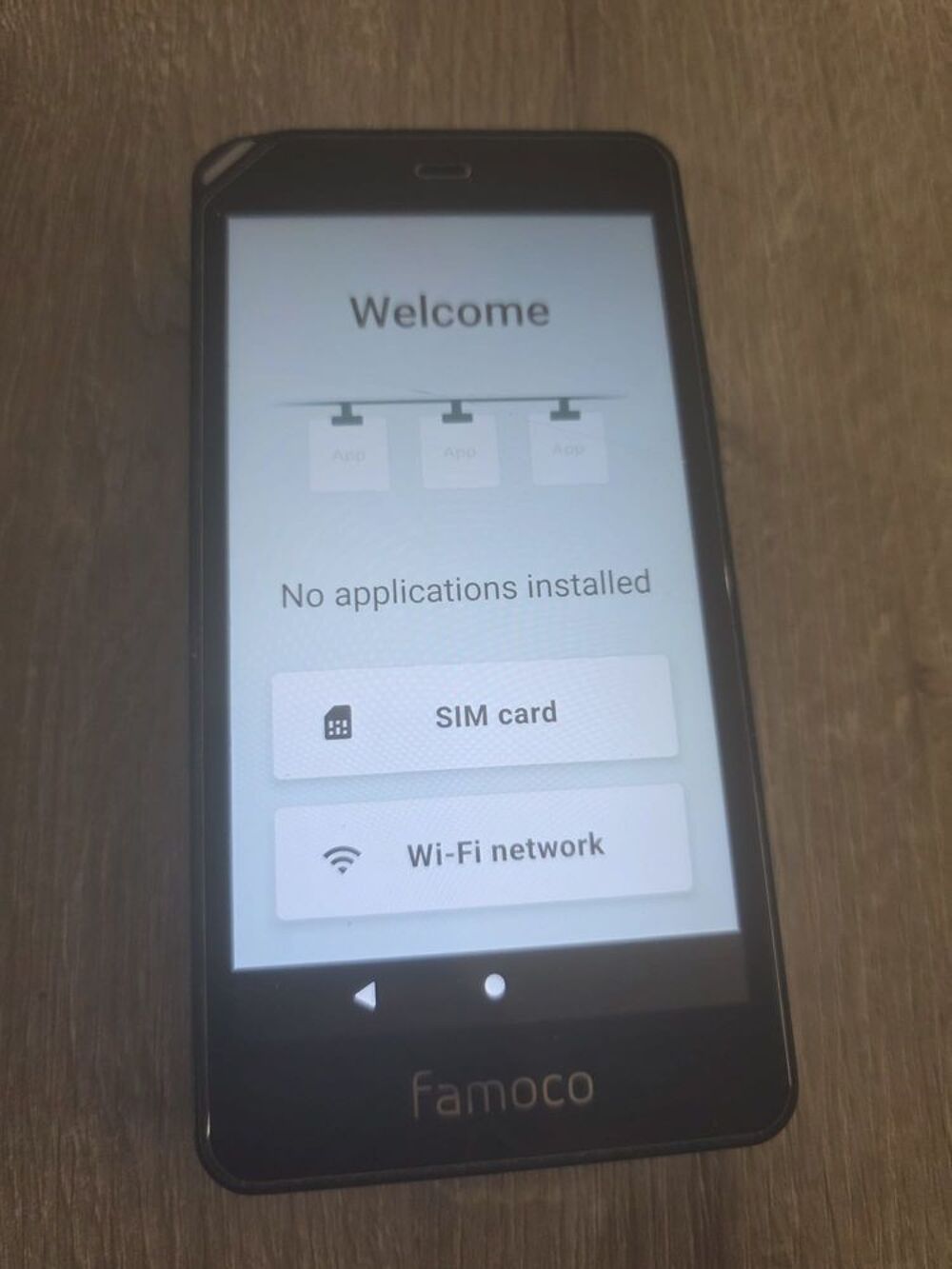   Terminal PDA professionnel Famoco FX205SE Android 10 