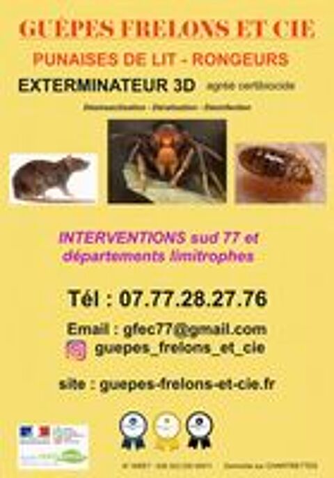   Exterminateur de nuisibles 