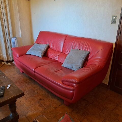 Canap� en cuir 3pl 430 Marseille 15 (13)