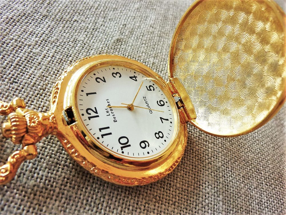 LUC DESROCHES montre gousset &eacute;maux cloisonn&eacute;s 1980 GOC0060 Bijoux et montres