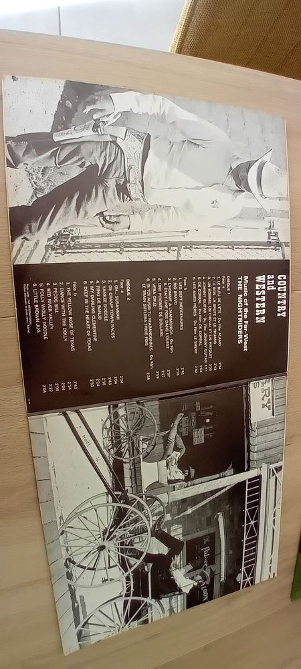 Double Disques 33 tours Musiques de films Western CD et vinyles