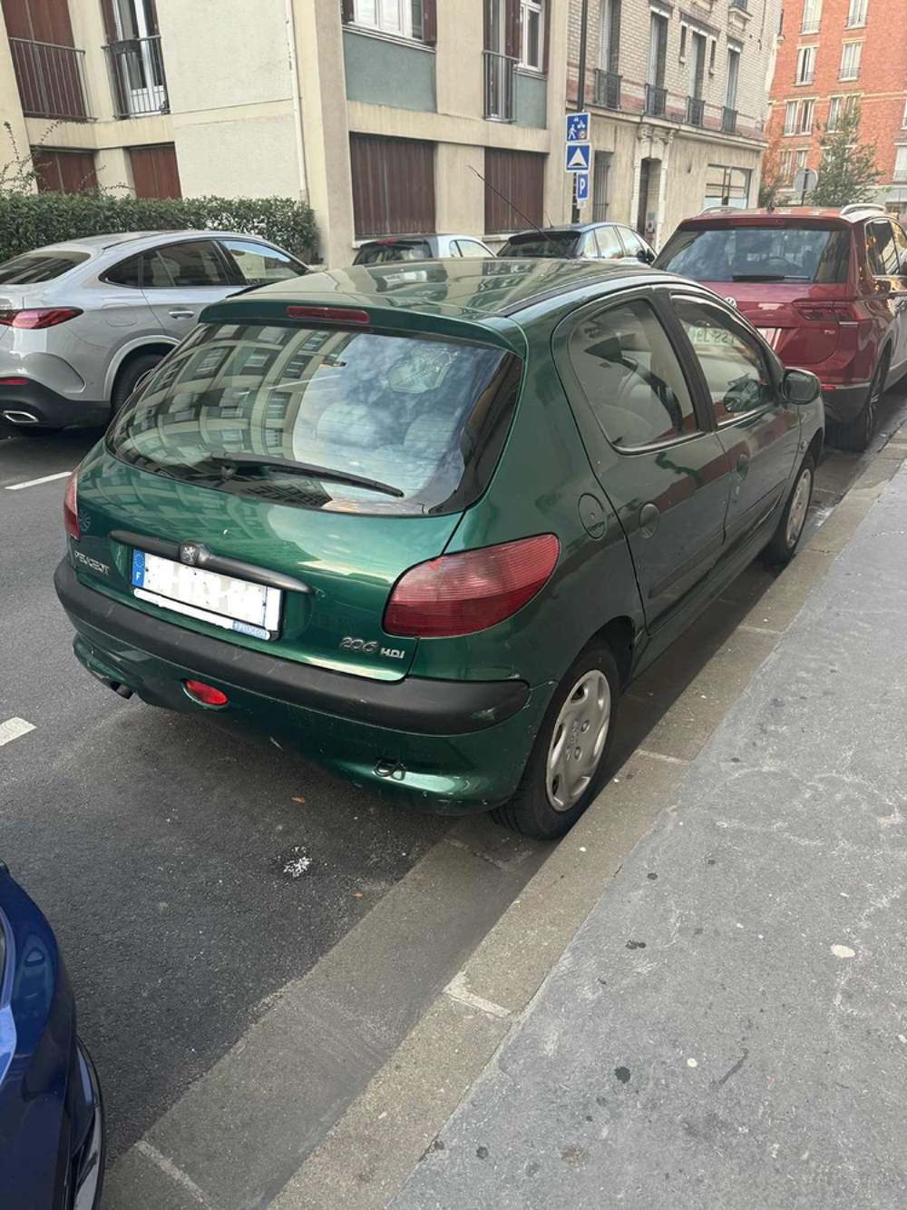 206 1.4 HDi XR Pr&eacute;sence 2002 occasion 92100 Boulogne-Billancourt