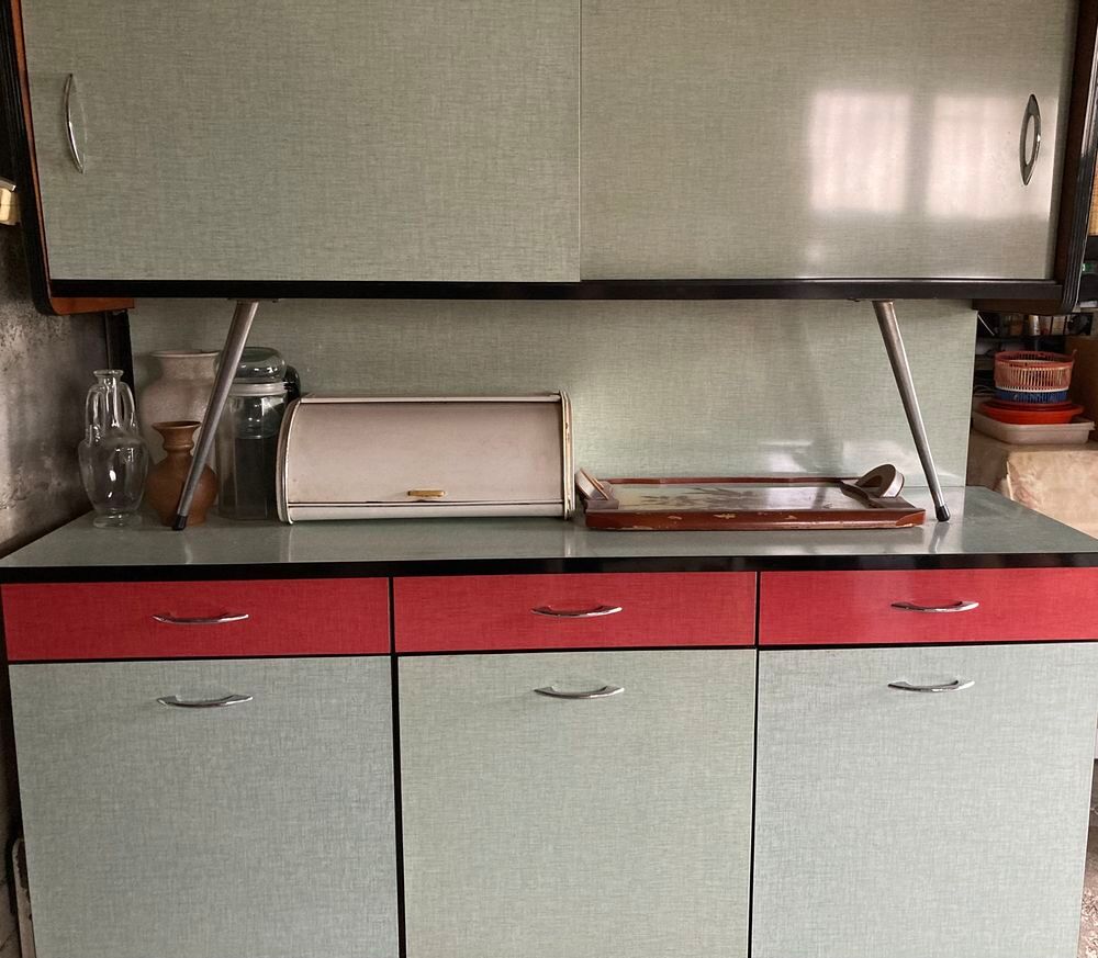 BUFFET TABLE CHAISES FORMICA Meubles