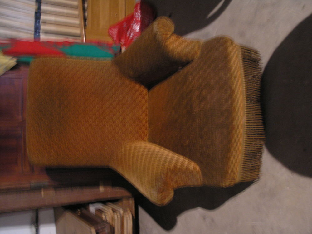 Fauteuil crapaud/berg&egrave;re vintage Meubles