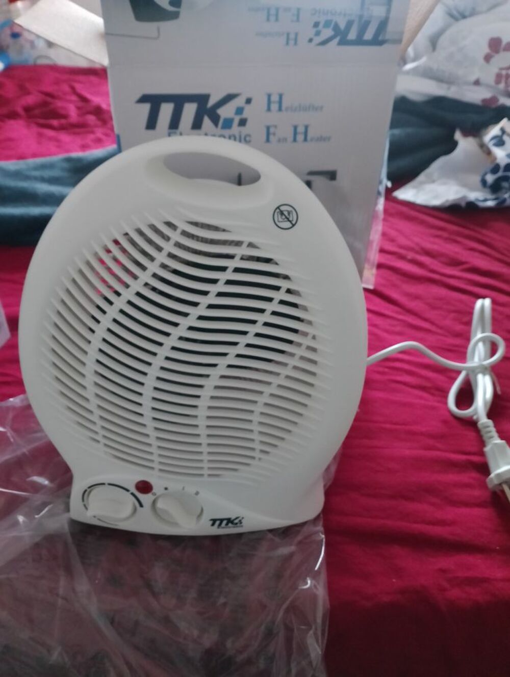 Chauffage d'appoint neuve Electroménager