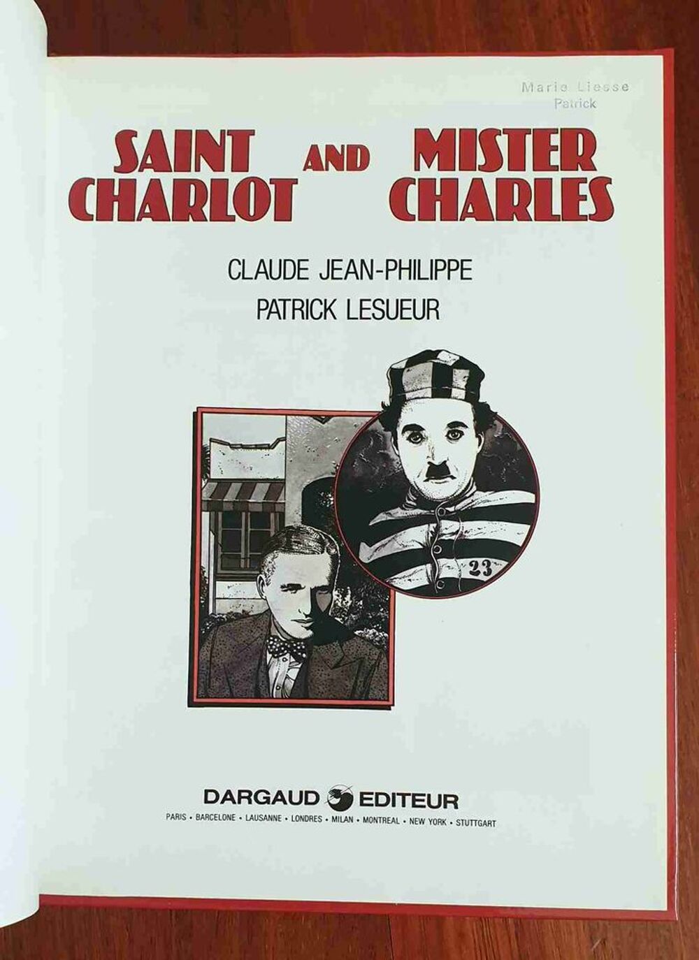 Saint Charlot and Mister Charles Livres et BD