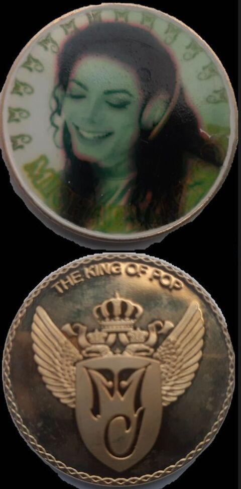 3 medaille de Michel Jackson 
800 Creil (60)