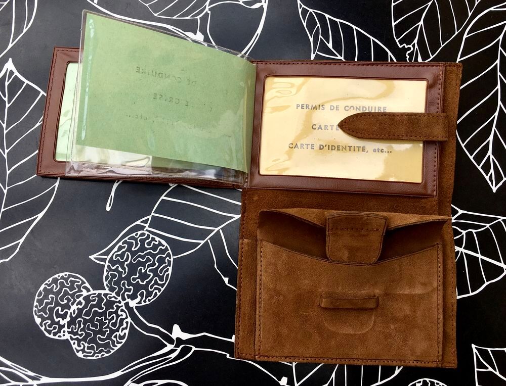 Portefeuille, Porte-monnaie, porte-cartes, Cuir v&eacute;ritable Maroquinerie