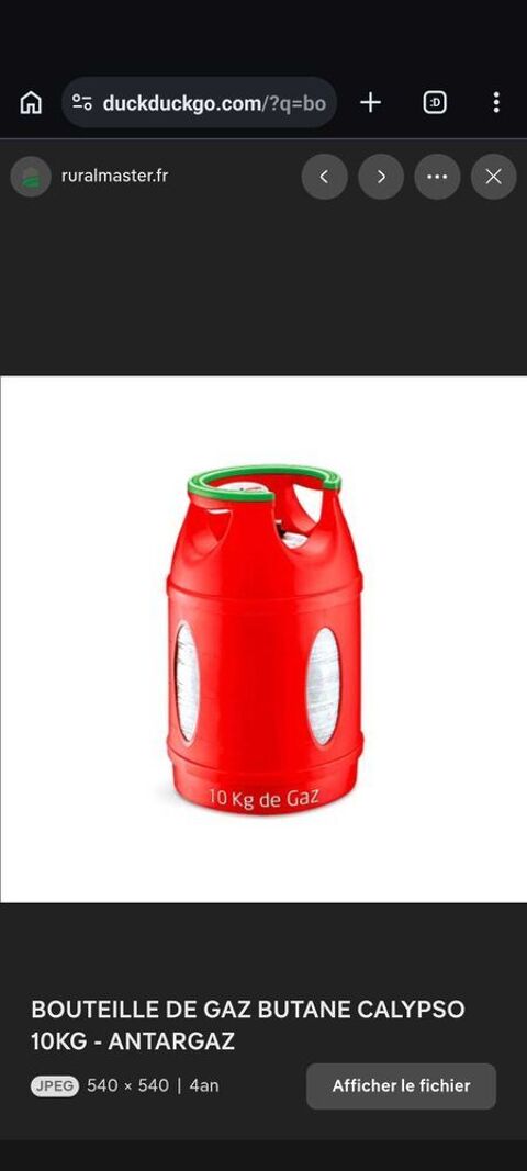 Bouteilles de gaz neuve plus détendeur antargaz 30 Vernon (27)