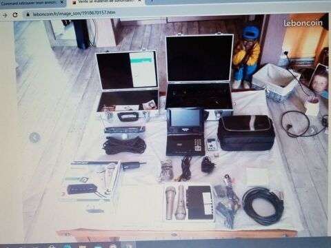 Mat�riel de sonorisation. 450 Cusset (03)