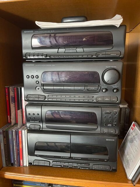 Cha�ne hi-fi compl�te kenwood avec enceintes 269 Luynes (13)