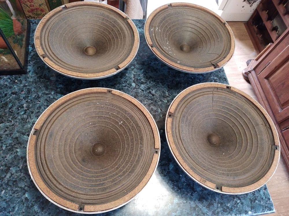 8 Haut Parleurs Alnico ferrivoxTeppaz vintage 1958 Audio et hifi