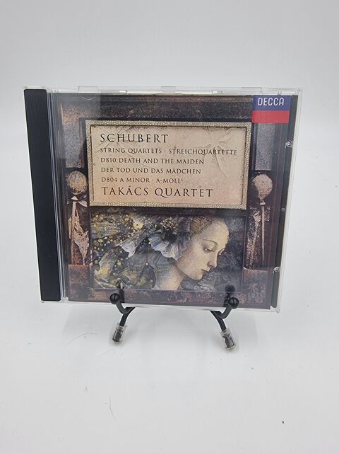 CD de musique Schubert : String Quartets D804 & D810 Takcs  4 Vulbens (74)