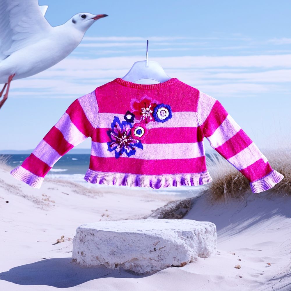 CATIMINI - ENSEMBLE 3P B&Eacute;B&Eacute; VOLANTS, FLEURS &amp; BRODERIES 6M Vtements enfants