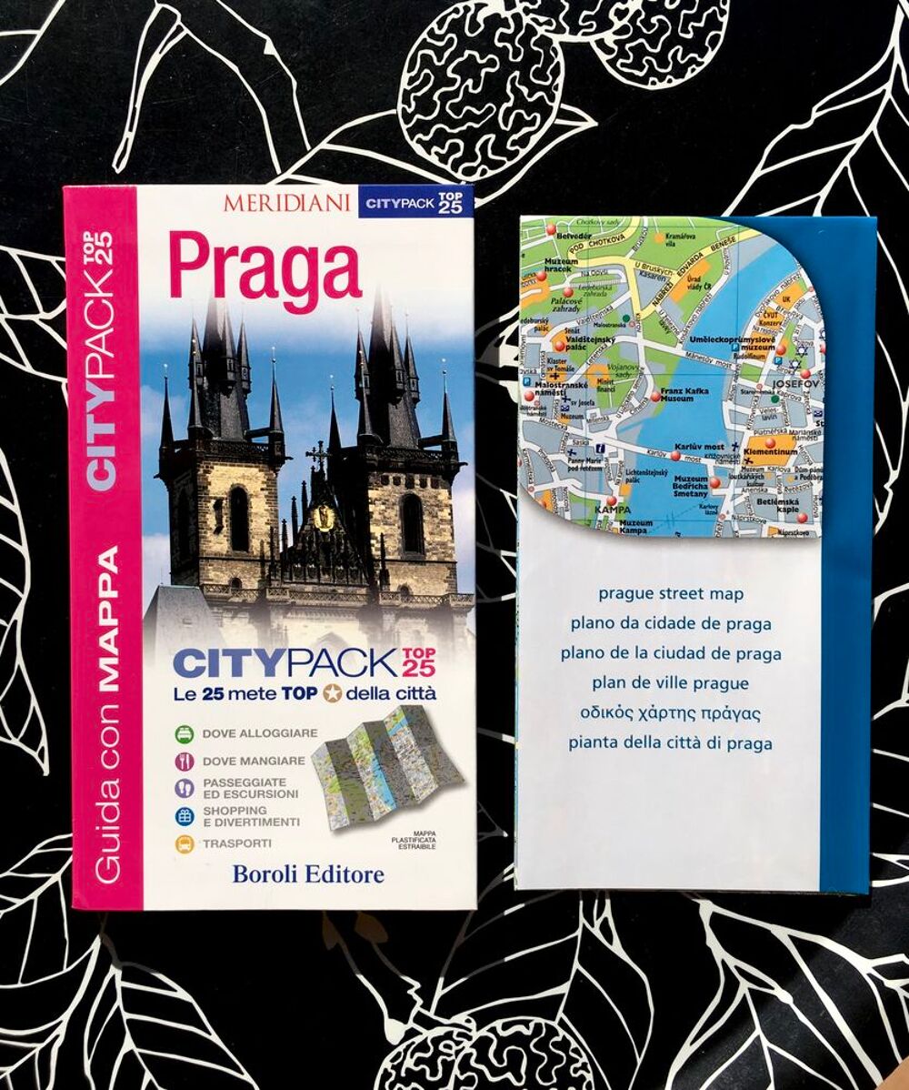 PRAGUE - Guide CityPack + Carte, en Italien, 130 pages ;Neuf Livres et BD