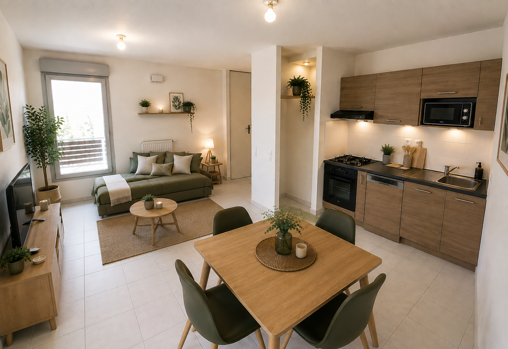 Vente Appartement Appartement T1 bis 26m² Rillieux-la-pape