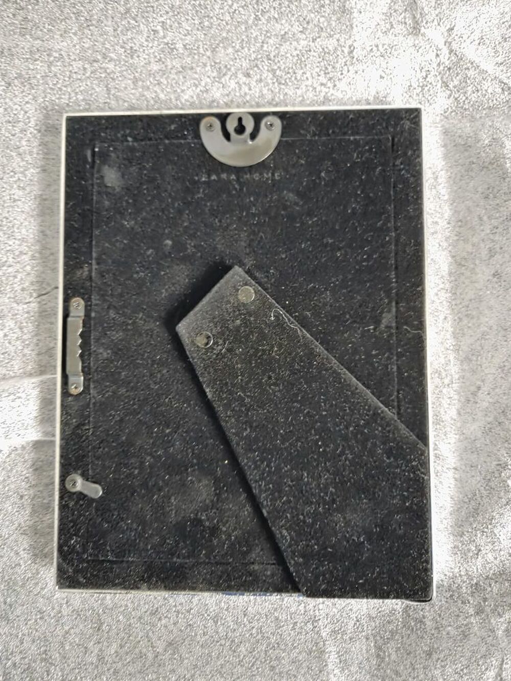 Cadre photo Zara Home 13 &times; 18 cm - m&eacute;tal argent&eacute;, int&eacute;rieur Décoration