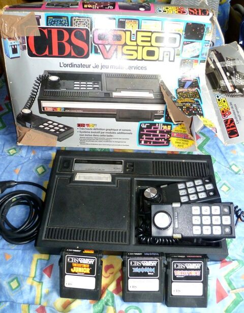 Console de jeux vidéo CBS ColecoVision 0 Hergnies (59)