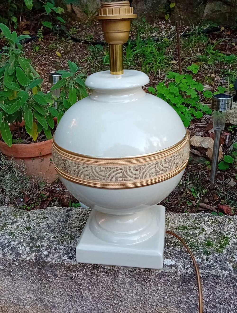 LAMPE BOULE LOUIS DRIMMER SIGN&agrave;‰E VINTAGE Décoration