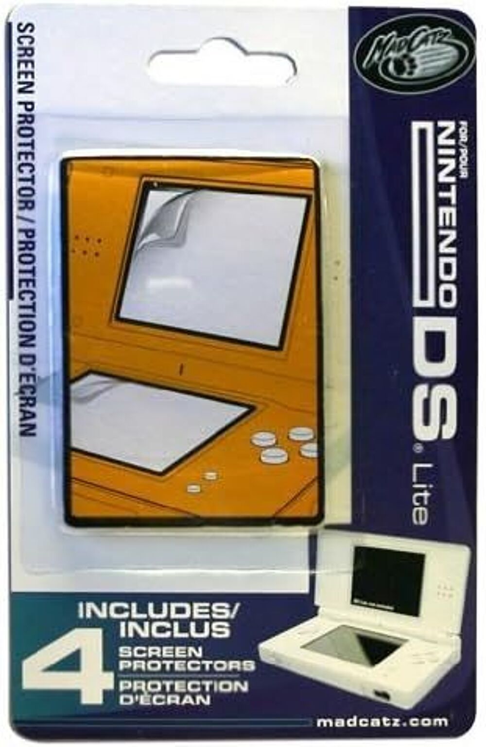 Protection d'&eacute;cran Madcatz pour Nintendo DS et DS Lite Consoles et jeux vidéos