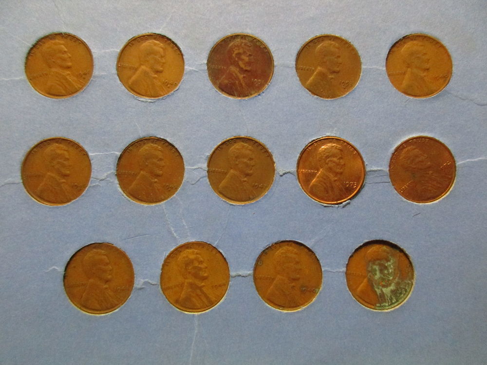 Album Collection 1 Cent Lincoln Avec Pcs Rare 