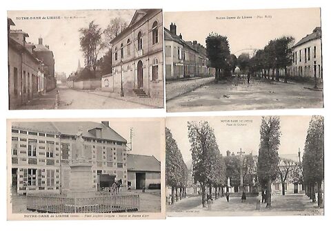 4 cartes postale  sur Notre-Dame de liesse Lot n�4 7 Viry-Noureuil (02)