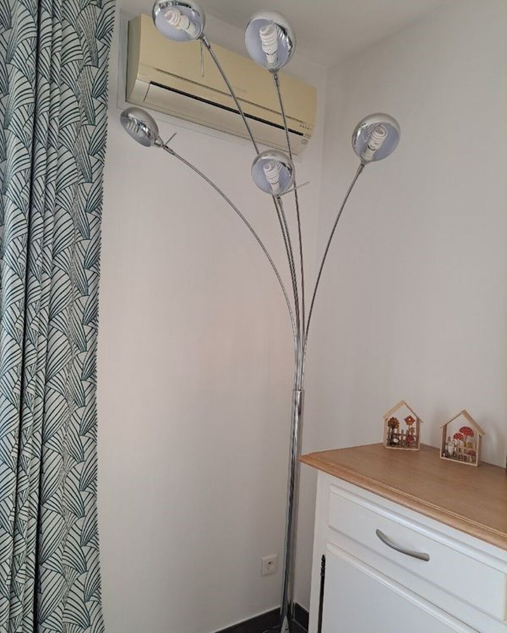 Lampadaire en inox Décoration
