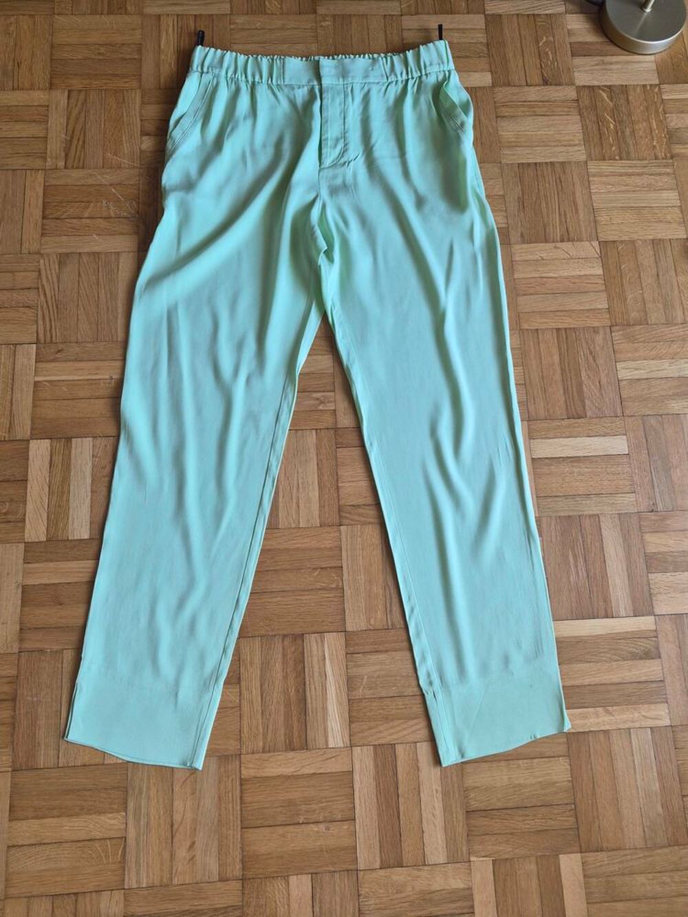 pantalon soie roberto cavalli 36 Vêtements