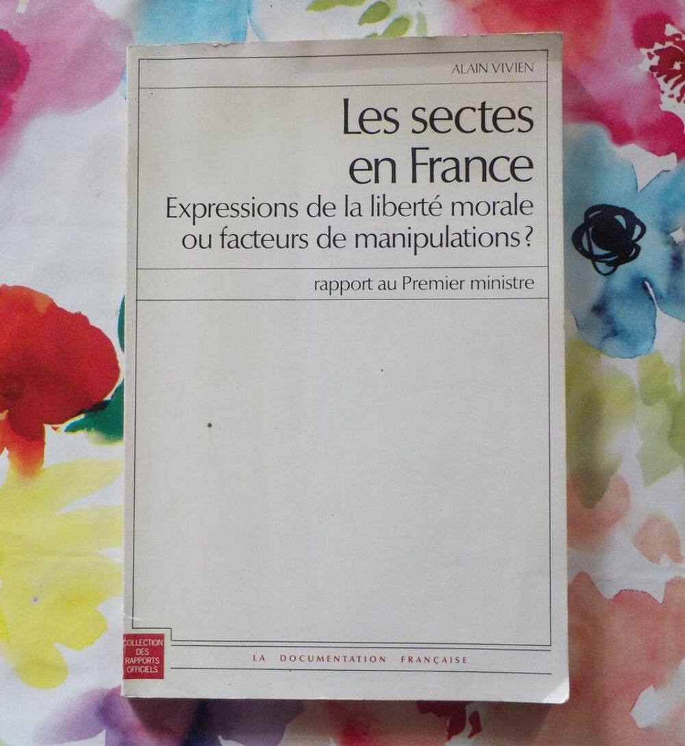 LES SECTES EN FRANCE par Alain VIVIEN Ed. La documentation f Livres et BD