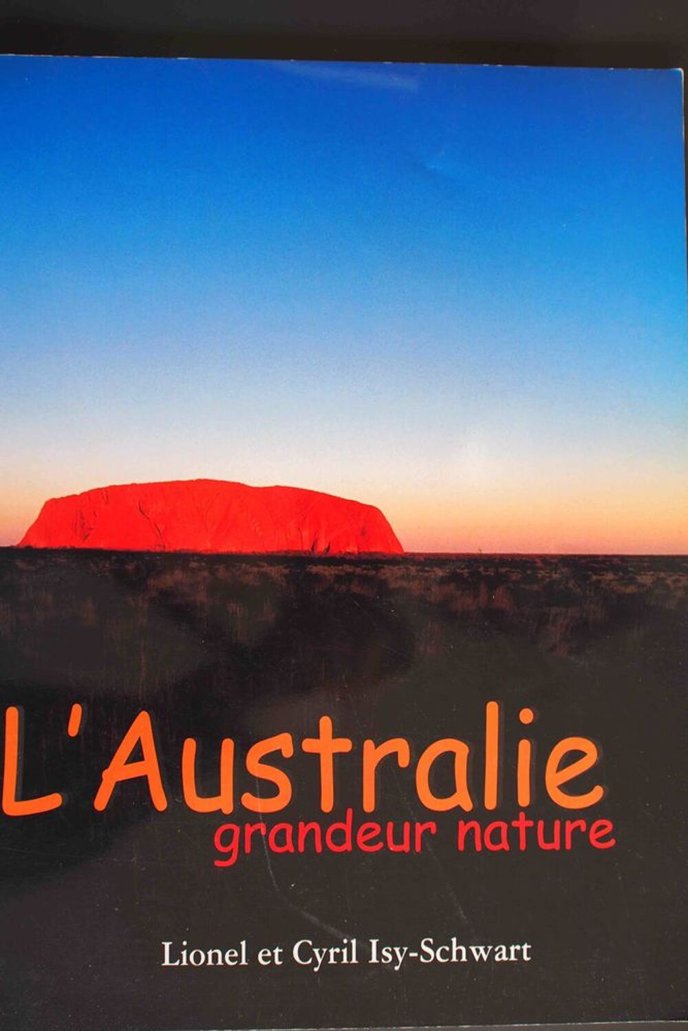 L'Australie grandeur nature, Livres et BD