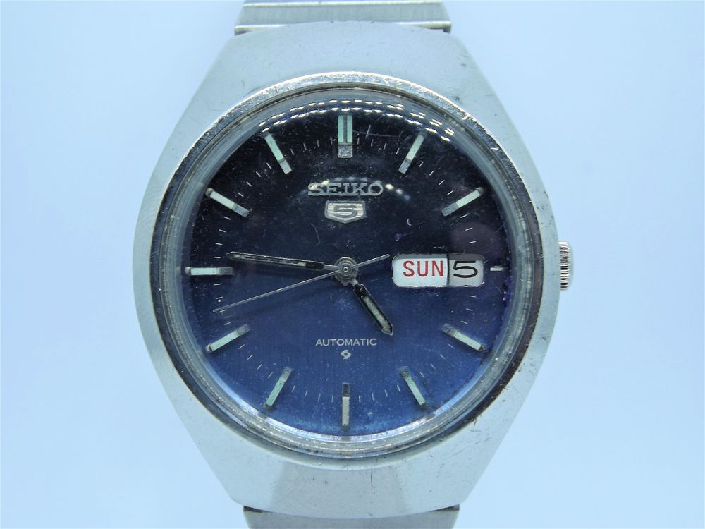 Rare montre Seiko 5 automatique 6309-8430 1979 'helmet' Bijoux et montres