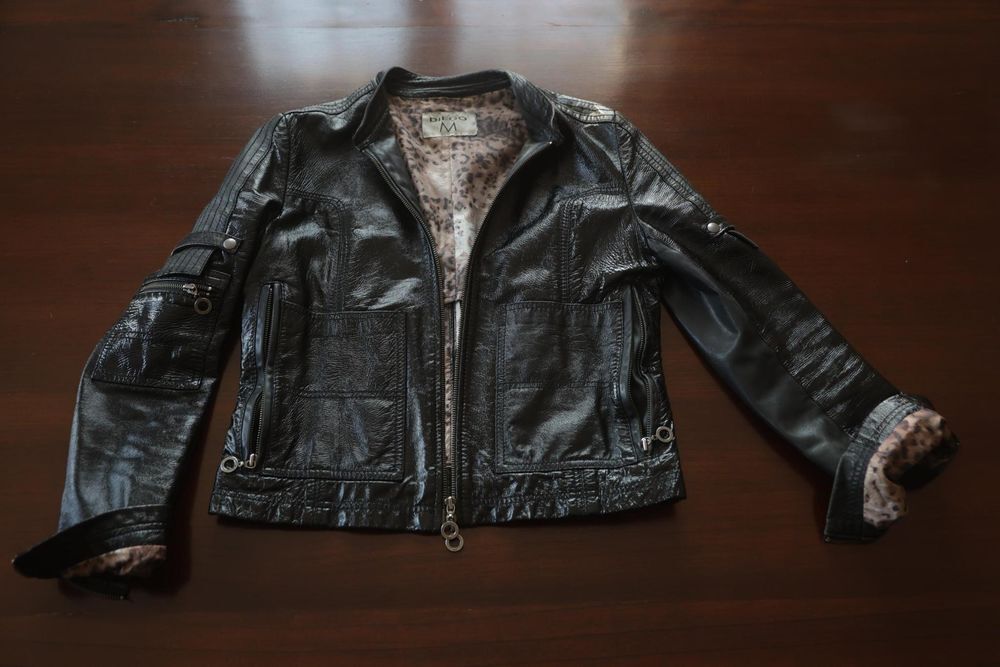 Blouson noir cesare nori Vêtements