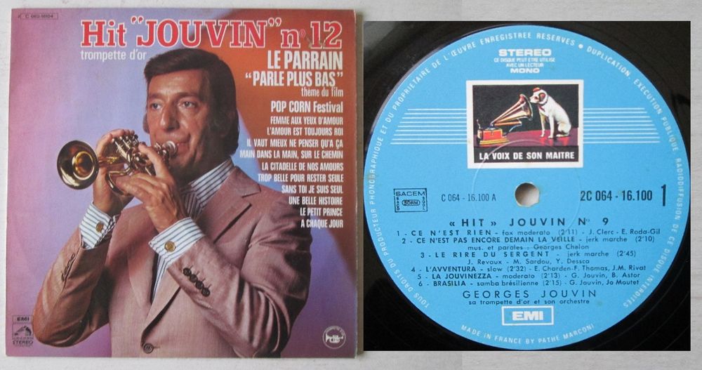 Disques 33 tours Georges Jouvin CD et vinyles
