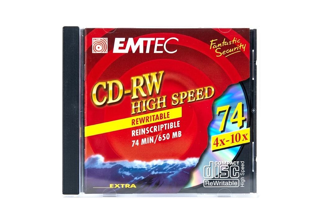 CD-RW EMDEC vierges r&eacute;inscriptibles &agrave; graver Matériel informatique