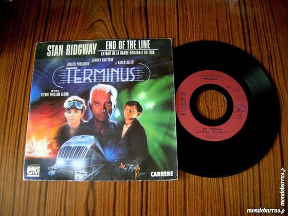45 TOURS STAN RIDGWAY End of the line - TERMINUS CD et vinyles