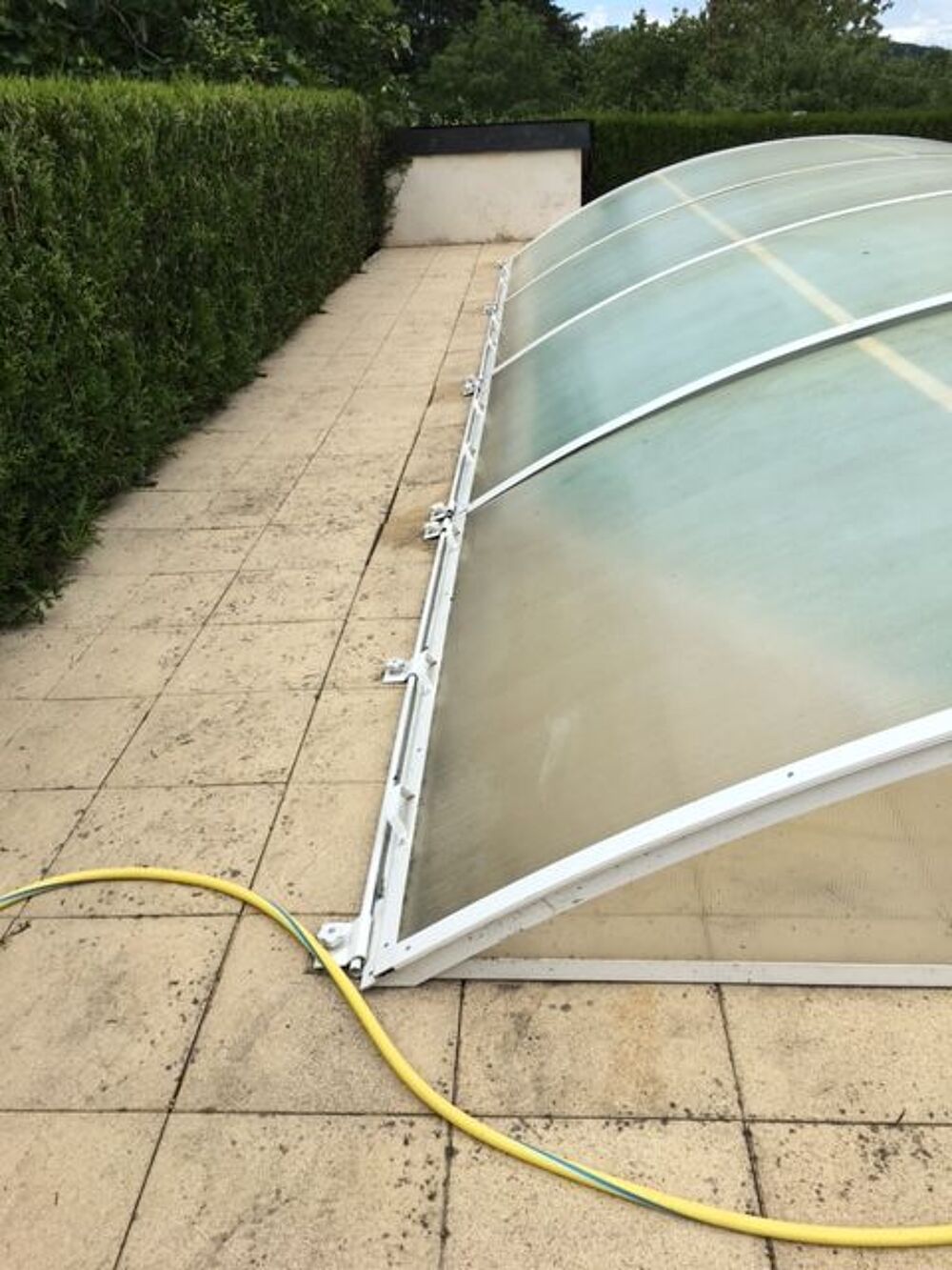 Abri de piscine, GUER 56380 Jardin