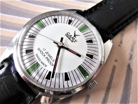CAMY montre Suisse homme 1975 CAM1003 110 Metz (57)