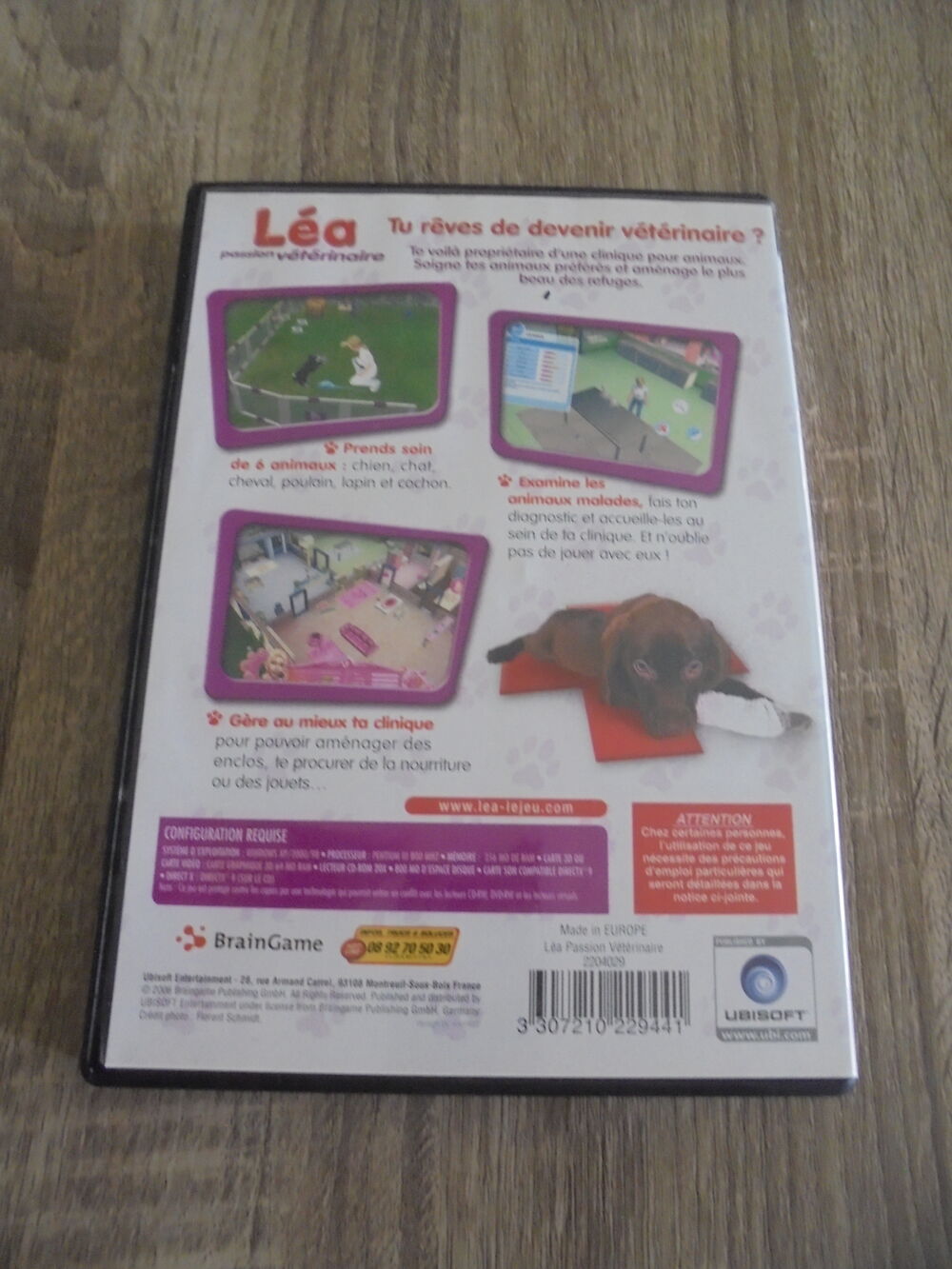Jeu PC "L&eacute;a passion v&eacute;t&eacute;rinaire" Consoles et jeux vidéos